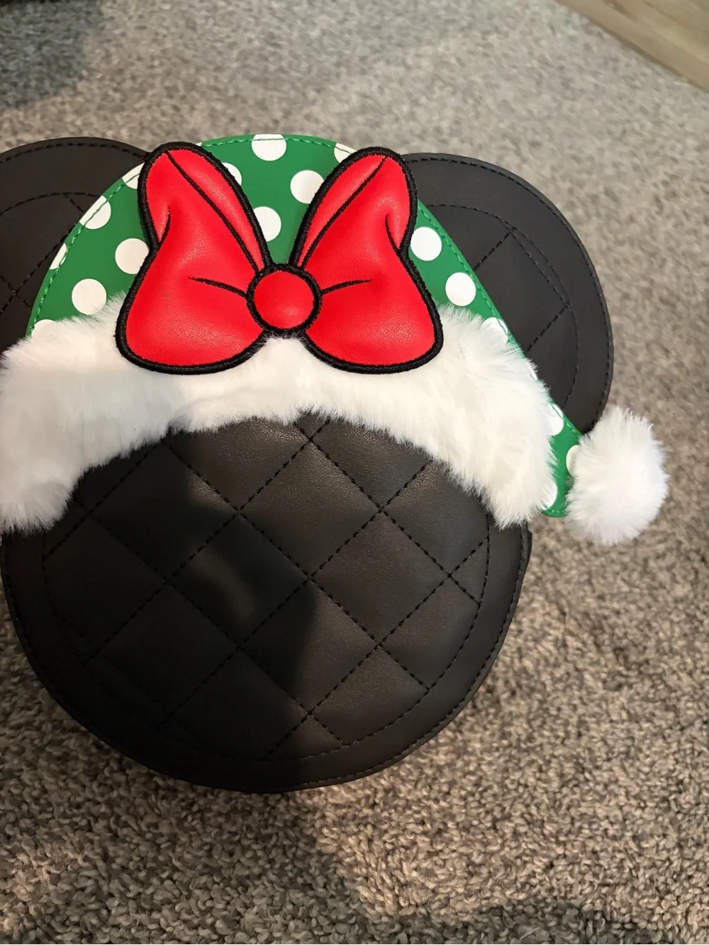 Disney Minnie Mouse Christmas Loungefly Crossbody